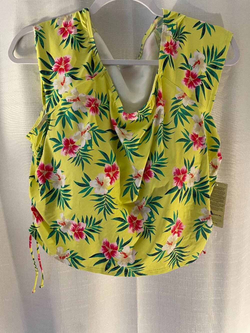 NWT LANDS END SWIM TOP WOMENS SIZE 18W FULL STRAPS WITH LYCRA